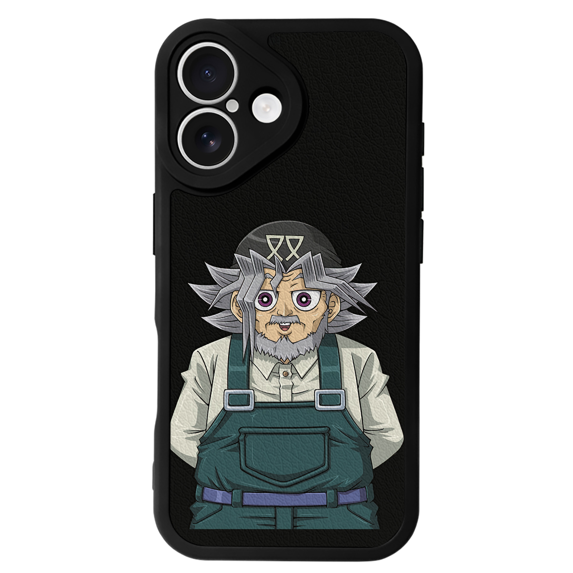 遊☆戯☆王 Yu-Gi-Oh! 【iPhone 16シリーズ対応】シリコンスマホケース（レザー調） 材質：シリコン